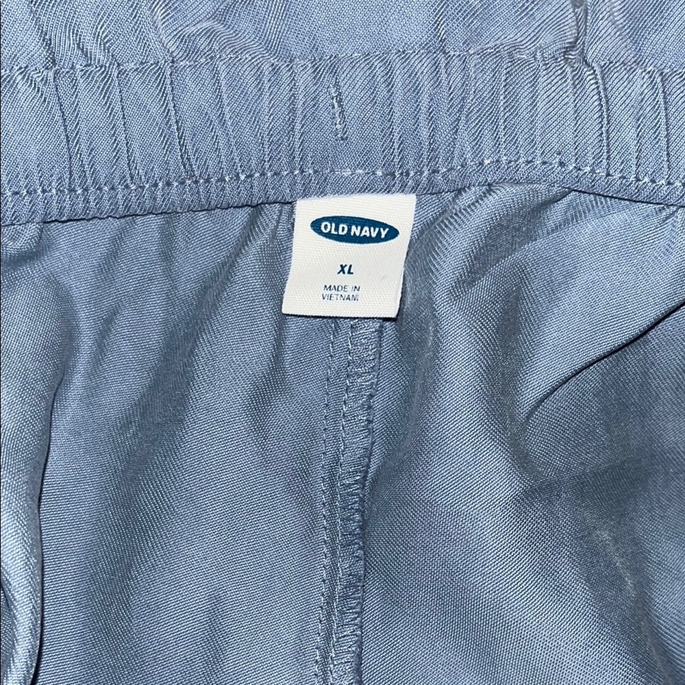 Comfortable Blue Drawstring Shorts - Picture 4 of 5